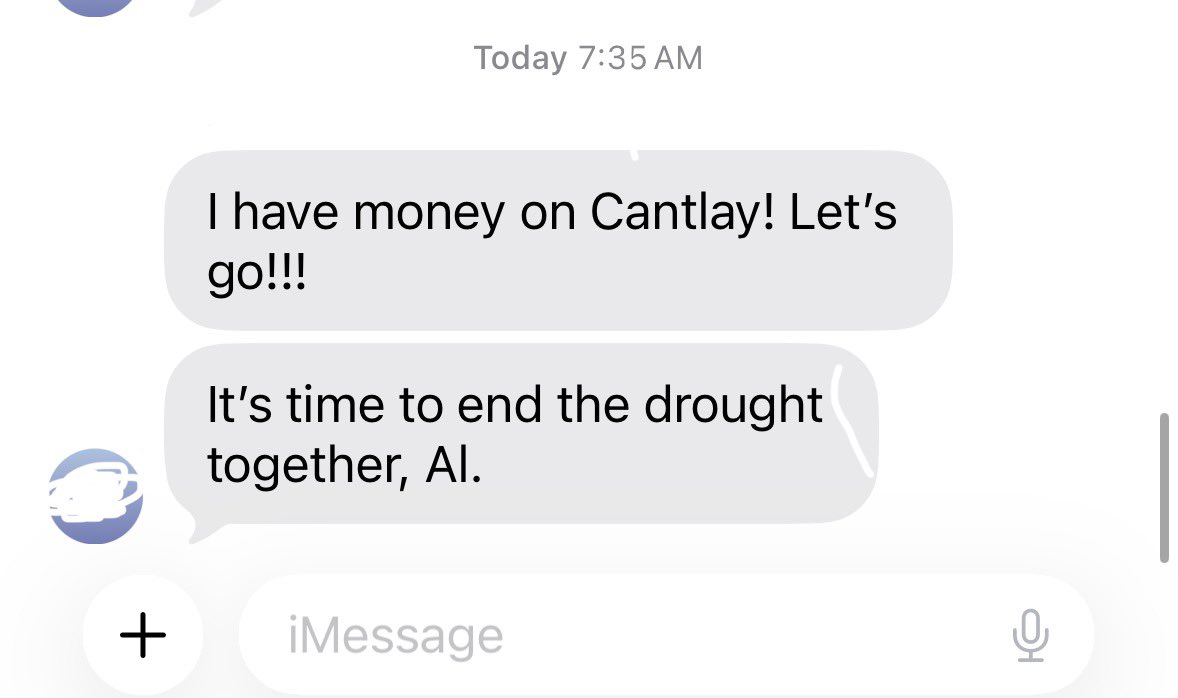 bollmeyer11's tweet photo. “The man who moves a mountain begins by carrying away small stones.” — Confucius

The Cantlay Movement is slowly spreading. Get on board now before he wins his first major this week! https://t.co/EbWazg85LQ