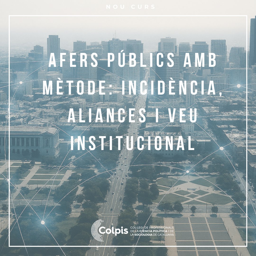 Col·legi Prof. Ciència Política i Sociologia CAT tweet media