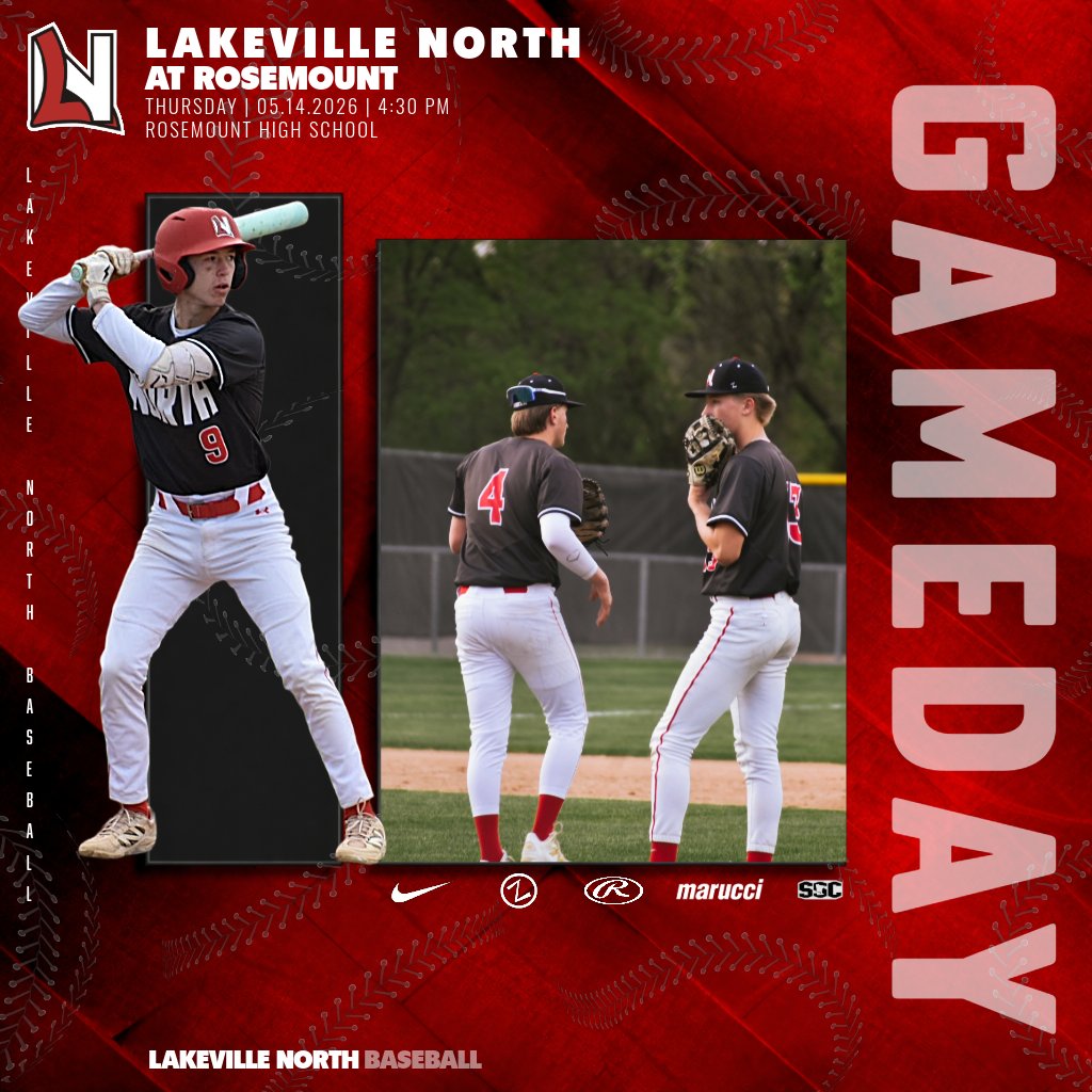 LN_Baseball's tweet photo. GAMEDAY!

#NorthBaseball https://t.co/AnPJXwK8nD