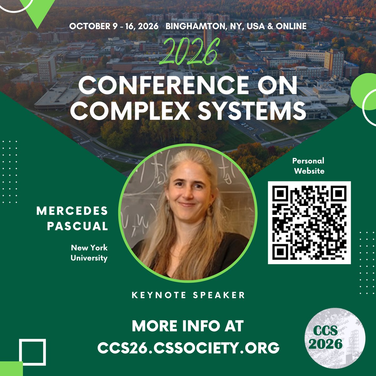 Conference on Complex Systems tweet media