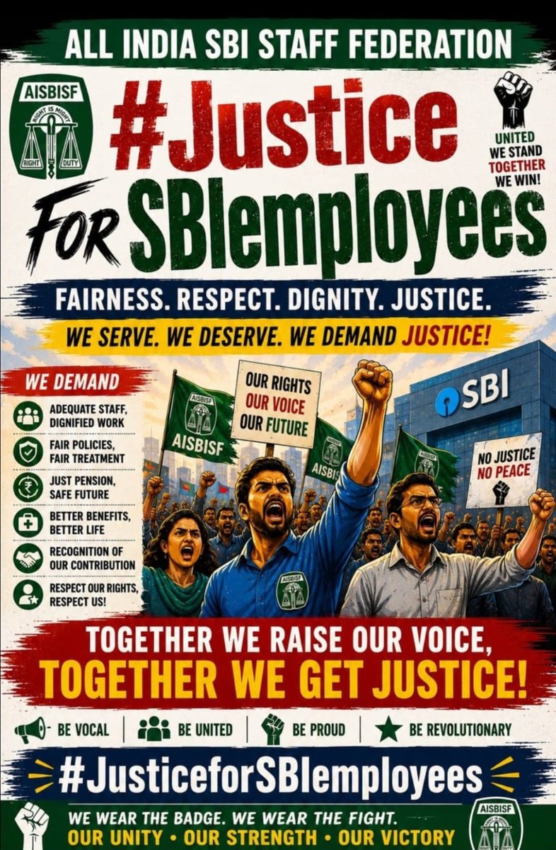 gnagesh345's tweet photo. #JusticeforSBIemployees https://t.co/nTK3sRVt5F