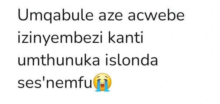 🇿🇦 Londiwe Cebekhulu 🇿🇦 tweet media