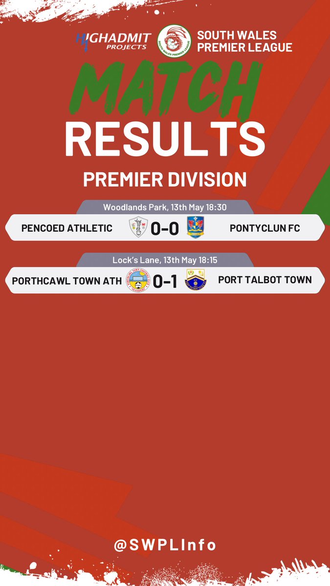 South Wales Premier League tweet media