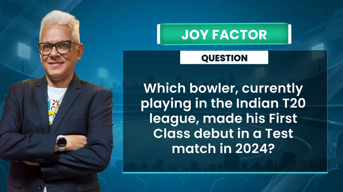 cricbuzz's tweet photo. Today's #JoyFactor is here!
Drop your answers in the comments using #CricbuzzLive
#IPL2026 #PBKSvMI https://t.co/HGojXywB3w