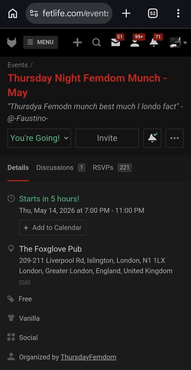 Princess_Lexi_1's tweet photo. Looking forward to hosting the Thursday Night Femdom Munch at The Foxglove with @AladdinChains tonight!  
Who's coming?
#TNFM #ThursdayNightFemdomMunch https://t.co/tjKDsljOZJ