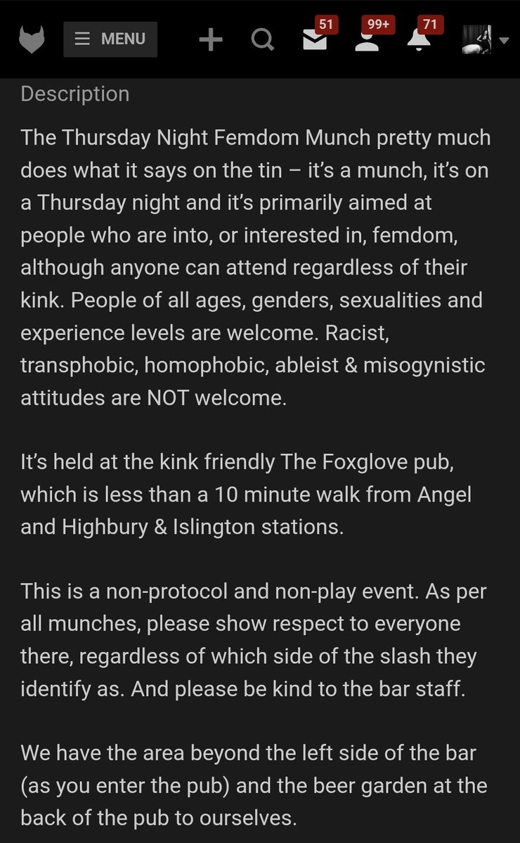 Princess_Lexi_1's tweet photo. Looking forward to hosting the Thursday Night Femdom Munch at The Foxglove with @AladdinChains tonight!  
Who's coming?
#TNFM #ThursdayNightFemdomMunch https://t.co/tjKDsljOZJ