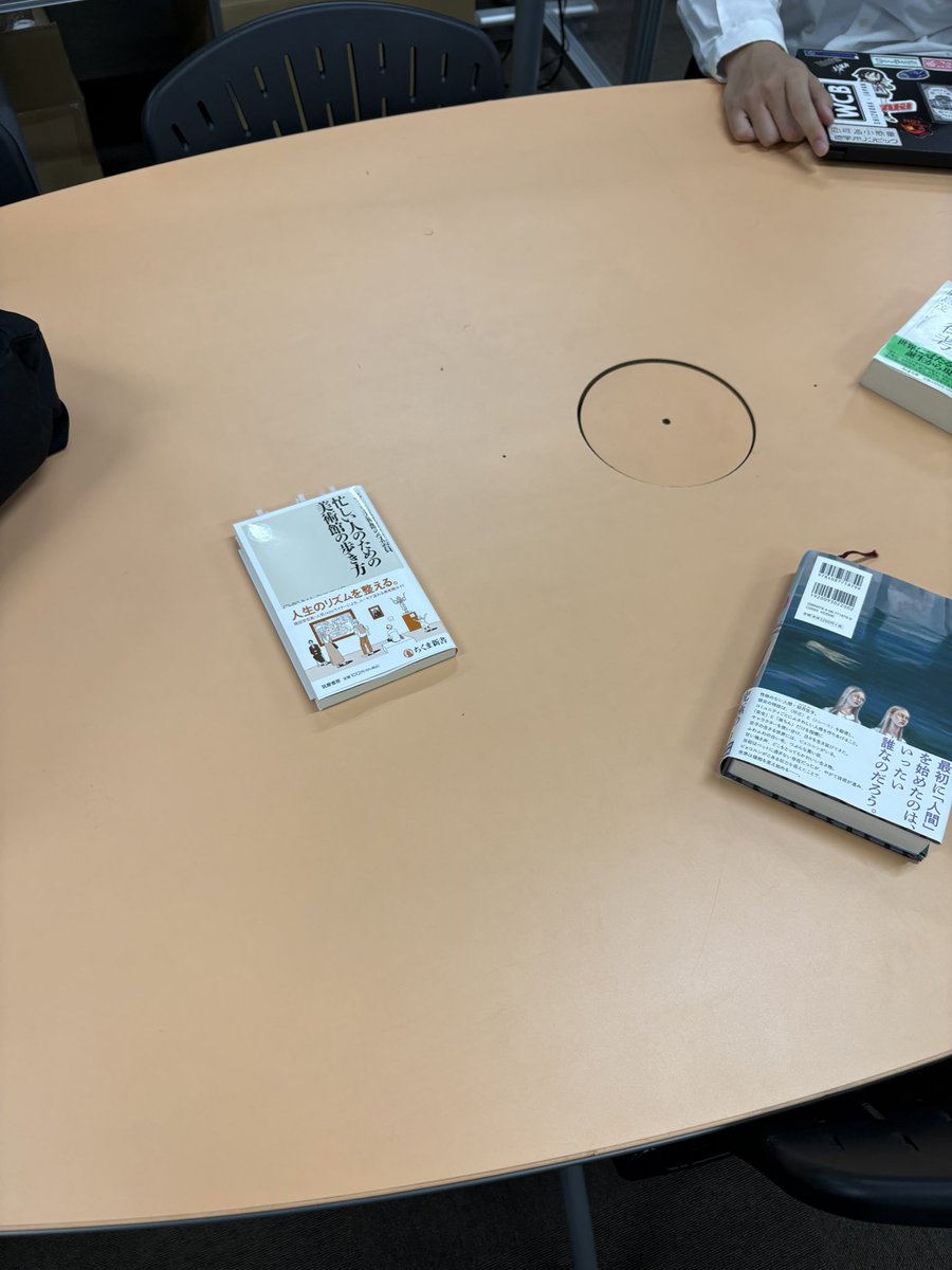 bibliotsukuba's tweet photo. 本日はあまり人が集まらなかったので本を持ち寄って雑談しました！
好きな本がある方、読書が好きな方、ぜひ今後の活動の際にはお越し頂けると幸いです！ https://t.co/WAIxG3hhfg