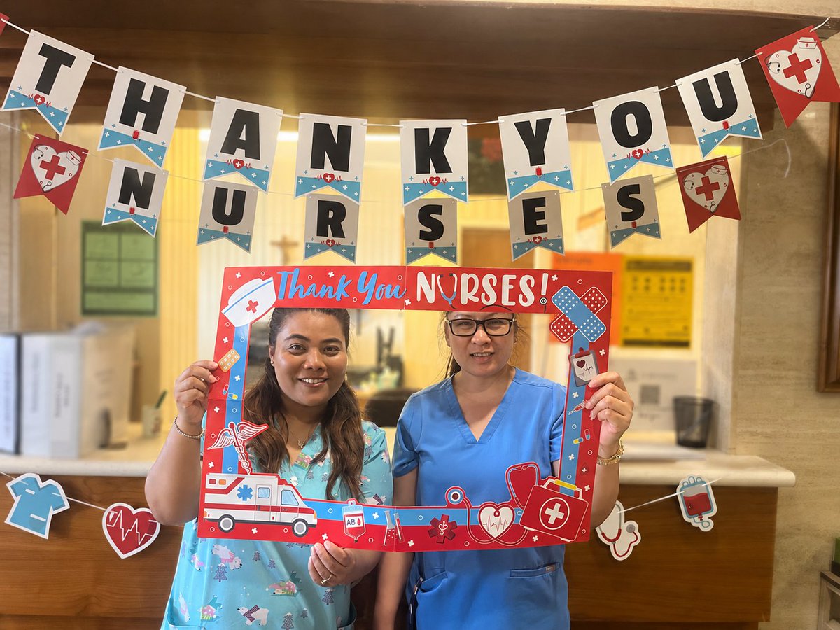 StBernardsRes's tweet photo. This Nurses Week, we proudly recognize and celebrate the incredible dedication, compassion, and kindness of all the nursing staff and care team members at St. Bernard's Residence.
#StBernardsResidence #UniversalCare #NursesWeek #Dedication #Compassion https://t.co/hB4Ibeqjl8