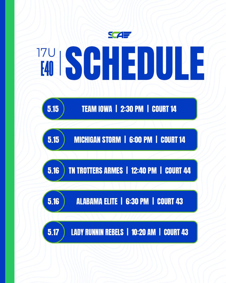 SCA_OH's tweet photo. E40 teams ready to make their mark at The Classic 💪😤 

#SCAFam #EliteMindset #NikeFam #2026E40 #RoadtoChi #JustDoIt #sisterhood https://t.co/cbL30YZ0IW