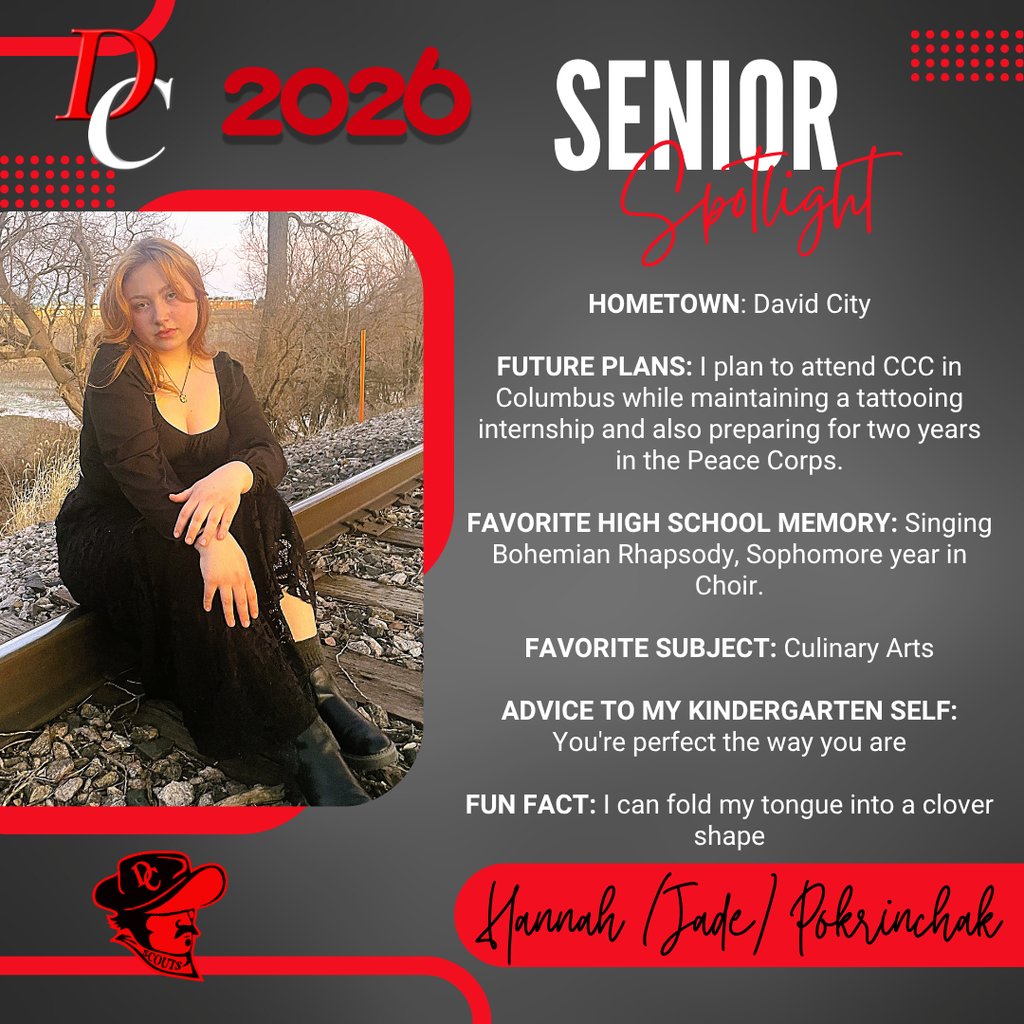 DC_Scouts's tweet photo. The Senior Spotlights for today are Jade and Marissa! https://t.co/hgs7G1qohf