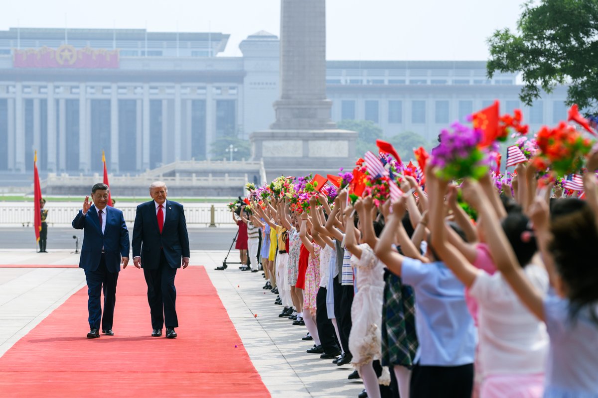 WhiteHouse's tweet photo. 🇺🇸🇨🇳 https://t.co/IaUEn5G11d