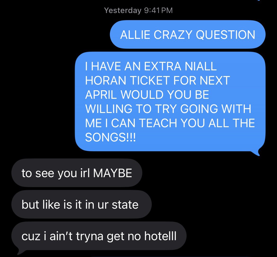 lex is seeing louis, olivia + ari tweet media