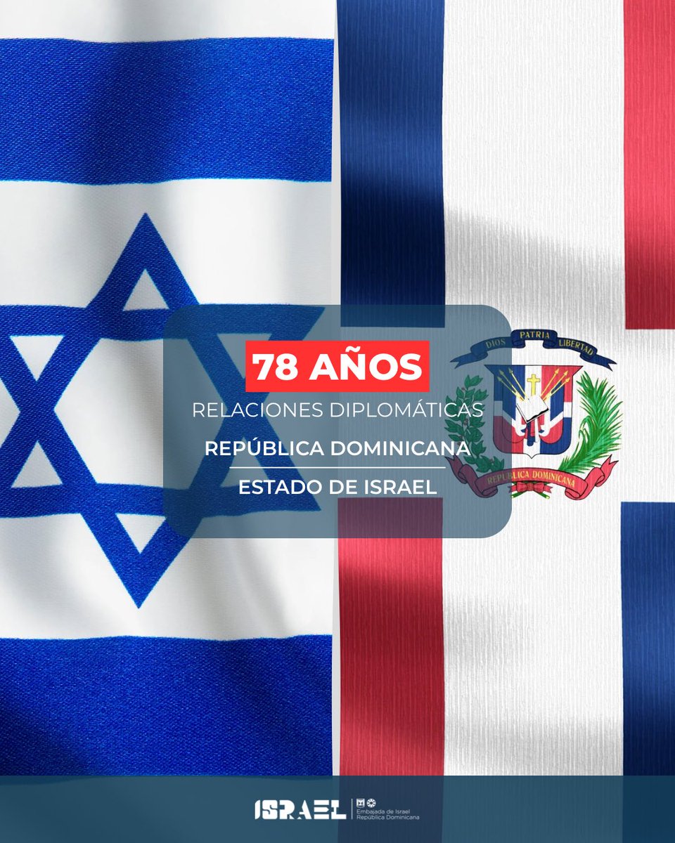 Israel en Rep. Dom. tweet media