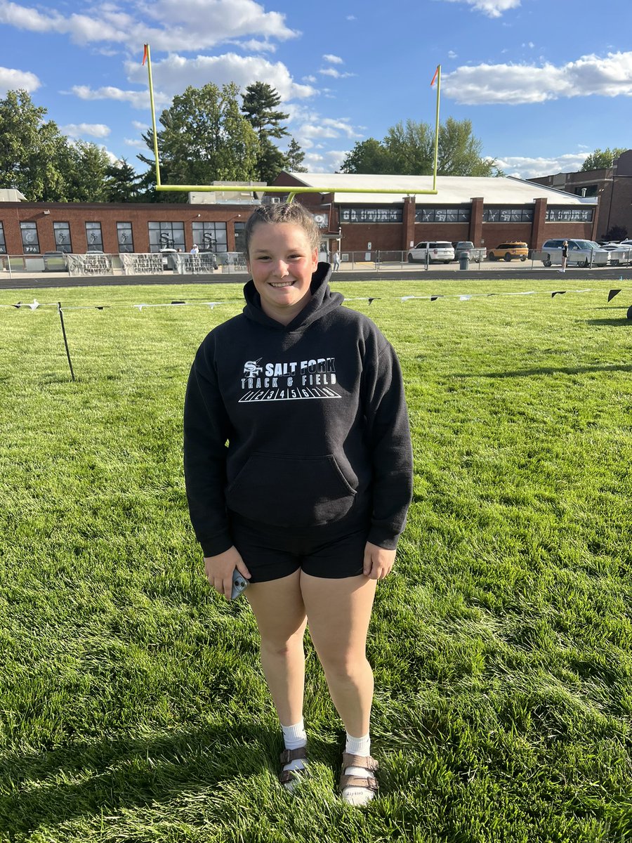 LadyStormTrack's tweet photo. Lauren with a big PR in shot to take 4th! https://t.co/6AH3aRTeea