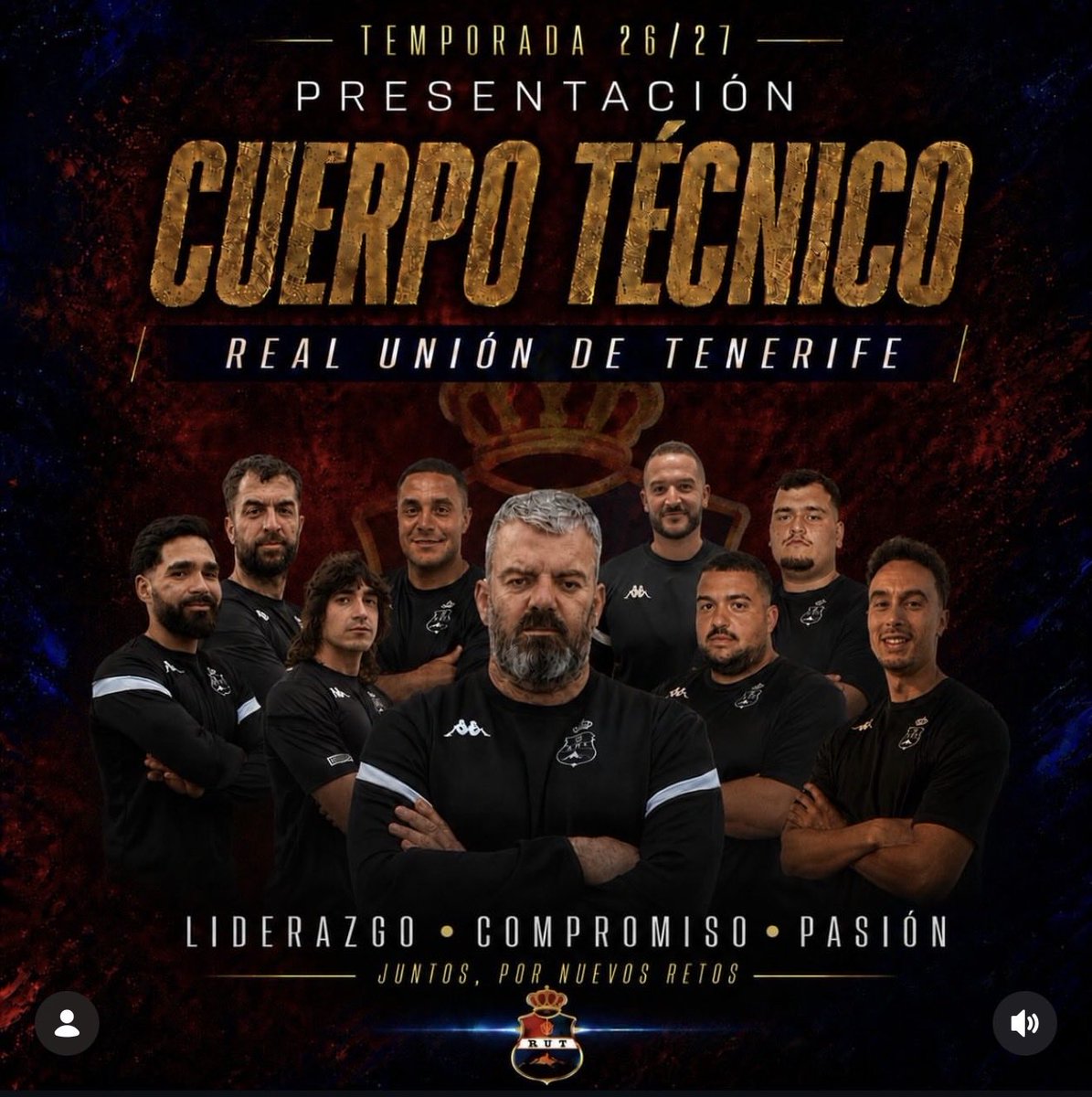 RUT_TerceraRFEF's tweet photo. Renovación del cuerpo técnico 26/27.
Nuestro entrenador será Miguel Delgado.
Será su segunda temporada en la élite del fútbol canario. https://t.co/dFShKJsRF8