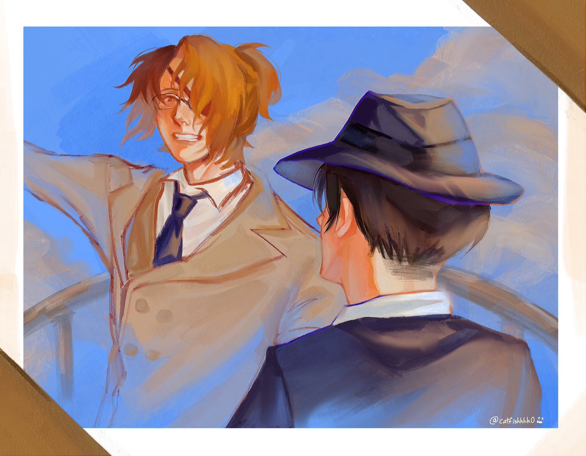 catfishhhh0's tweet photo. 有你在的世界好像也沒那麼糟糕

#リヴァハン　#levihan https://t.co/Po2eDV3od7