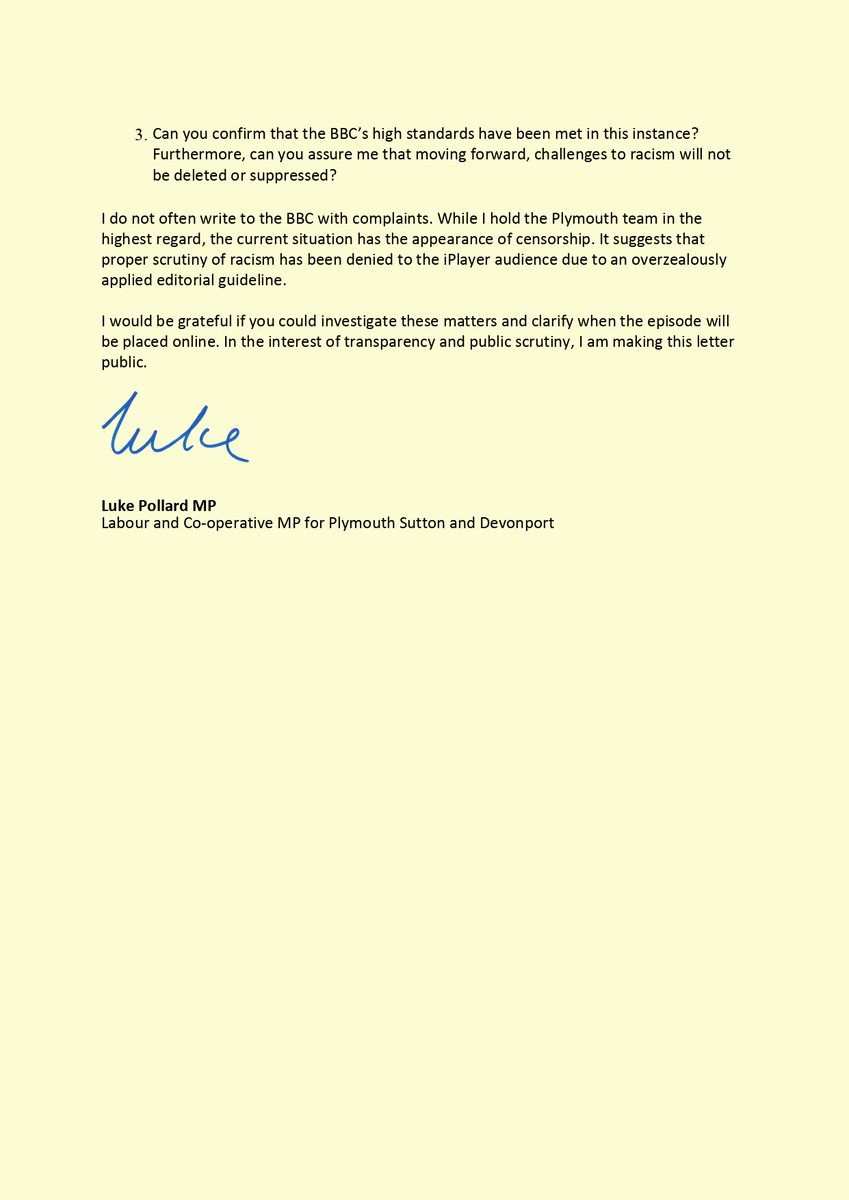 Luke Pollard MP tweet media