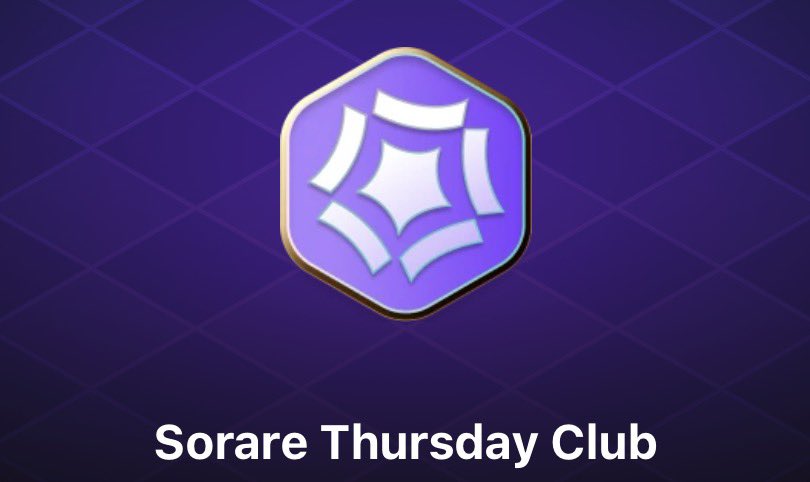 Sorare Thursday Club tweet media