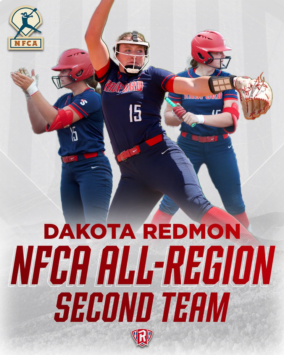 RadfordSoftball's tweet photo. 🏆𝐀𝐋𝐋-𝐑𝐄𝐆𝐈𝐎𝐍 𝐇𝐎𝐍𝐎𝐑𝐄𝐃🏆

Dakota joins a prestigious list as just the fifth Highlander to ever make multiple all-region lists!

#RiseAndDefend x @NFCAorg https://t.co/hbrfpFPfvJ