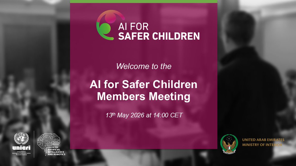 AI for Safer Children tweet media