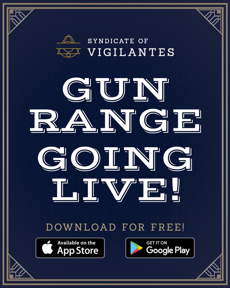 SOV_thegame's tweet photo. The moment we’ve all been waiting for:
Syndicate of Vigilantes - The Gun Range is going live!

We will turn every room or location into an intense battlefield and everybody’s phone into a portable Gun Range!

What to expect?
🕹️ Relentless waves of enemy drones in realistic AR
✌️ Two game modes - Leaderboard and Practice
🔫 Multiple weapons - realistic gun handling
🔥 Numerous upgrade options
🥇 Multiple ranks to unlock new weapons
📈 Over 90 different levels
🚀 Awesome bonus levels

🆓 Download FOR FREE
📹 Watch Reward video’s for faster progress

The Gun Range is now under review in both App Stores.
The second we get the green light, we’re slamming it live. No delays, straight to the battlefield!

Want to be the first Vigilante in The Gun Range?
Download the current version now (1.0.6) and be ready to update to 1.1.0 the moment it drops.
→ https://t.co/eTY4pRTX2A
→ https://t.co/AOk8ktRlgD

One more thing … The Rite of Passage (our AR GPS-located Treasure Hunt) stays available in our app.
We’ve just dropped a ton of pick-ups and artifacts across to it. RoP remains in Early Access Mode, which means it could hold flaws.