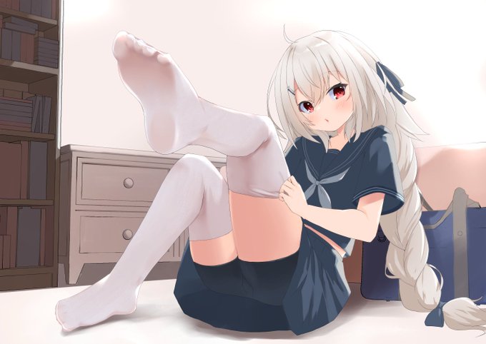 15日はストッキングの日らしいので #つかさ肖像画