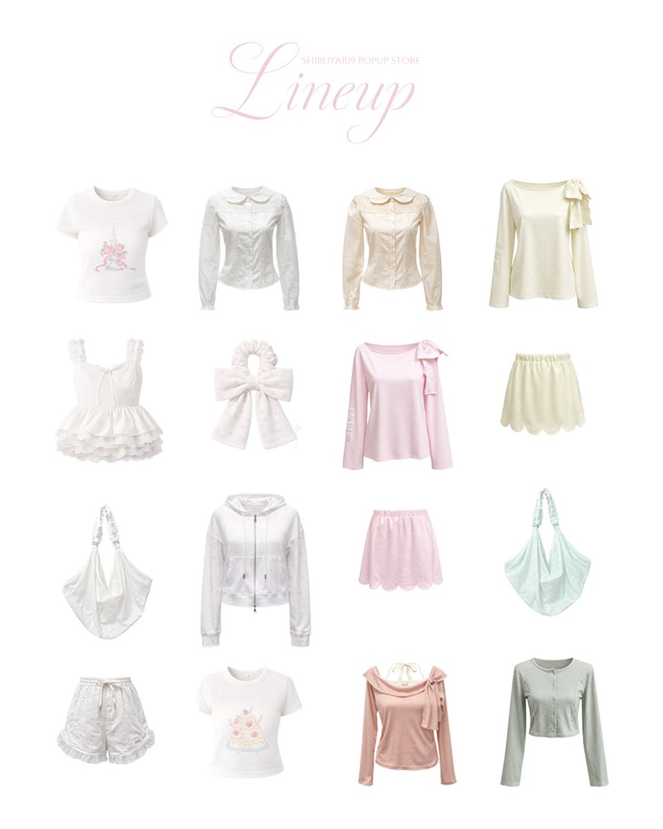 muguet_official's tweet photo. 多幸感が作れるお洋服⋆｡°✩

直接ゲットできるイベントあります♡
来週末のお出かけに是非…✨

📍SHIBUYA109 1F
🗓️5/20(wed)-5/25(mon) https://t.co/sr5HkyO7EL