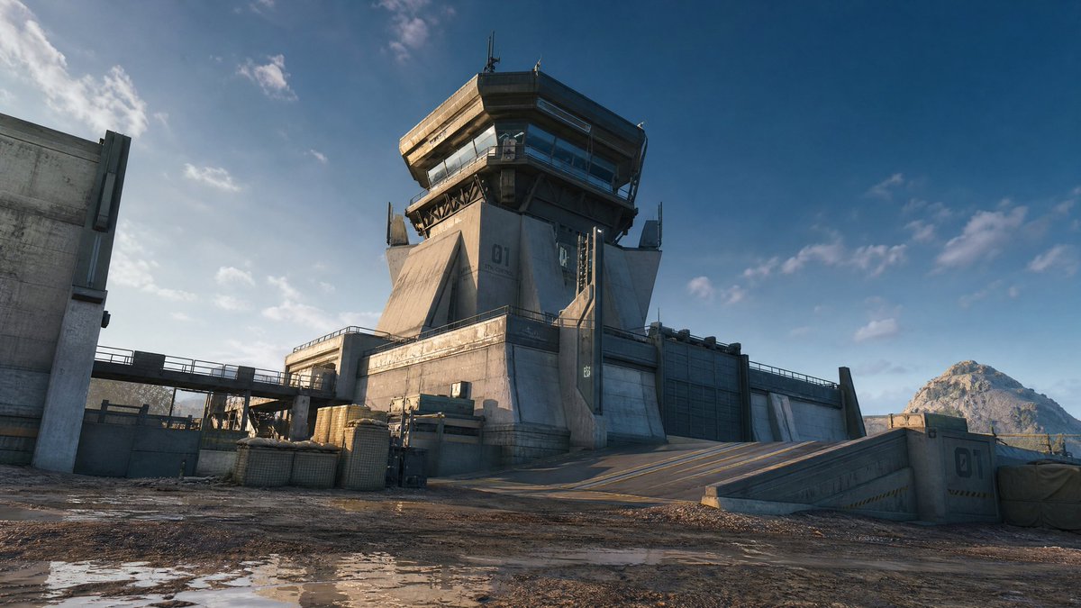 Coastal Sci-Fi Communications Base