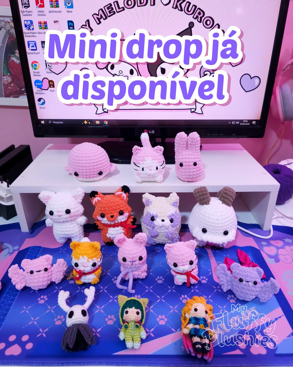 amamiarts's tweet photo. Fofuras disponíveis no meu site! Utilize o cupom de primeira compra e ganhe 15% de desconto! O cupom é: BEMVINDO15

Acesse o site: ⬇️

https://t.co/1YyySI4tyd https://t.co/LKUvUWDAtu