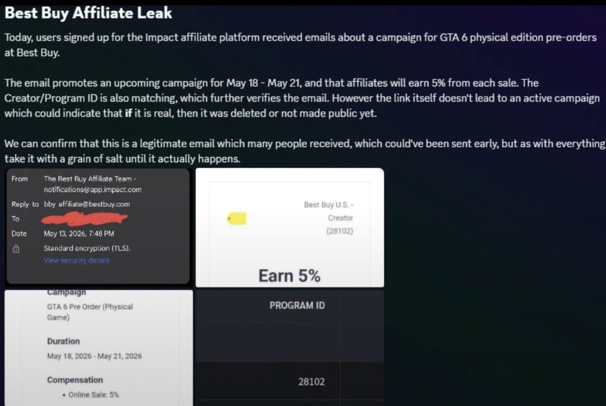 Trofees's tweet photo. GTA 6 pre-orders! 

Dude this has me hyped up on hopium right now! If this is real, we can expect to see an announcement from rockstar in the coming week! https://t.co/B4s2skHZYm