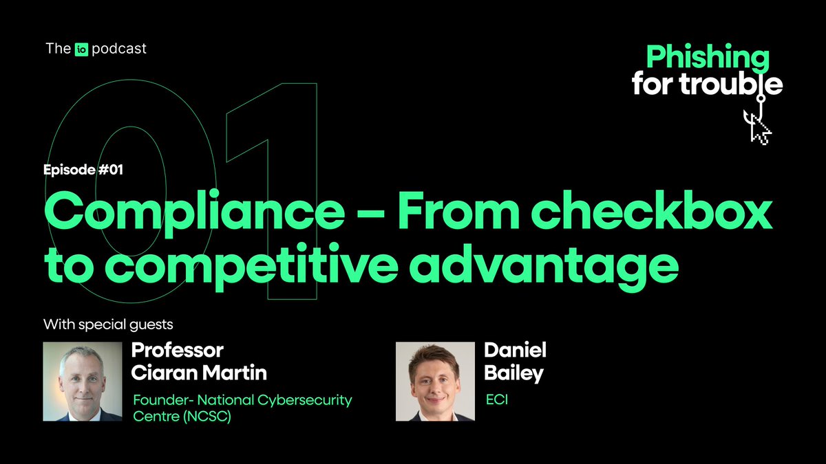 isms_online's tweet photo. 🚨Episode one of #PhishingForTrouble Season 2 is LIVE. Rebecca Harper &amp; David Holloway are joined by Ciaran Martin &amp; Daniel Bailey to explore why #compliance, #trust &amp; #resilience have become commercial advantages. Listen now on Spotify https://t.co/2jdyFUDtK6 https://t.co/pUgkwQ4SUG