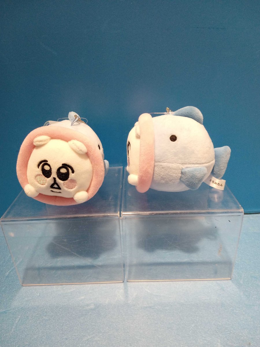 新入荷景品情報】 ちみたん 陸海空の生き物といっしょマスコット 海