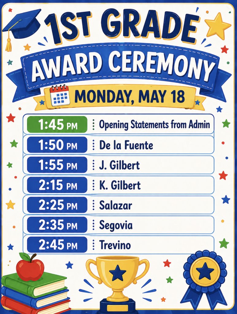 swisd_swe's tweet photo. Exciting news, SWE Rangers! 🤠🏆 Award Ceremony dates and times have officially been released! Be sure to check out the image, save the date, and come celebrate your student’s hard work and achievements. We can’t wait to honor all of our amazing Rangers! https://t.co/vyBbxtEGa0