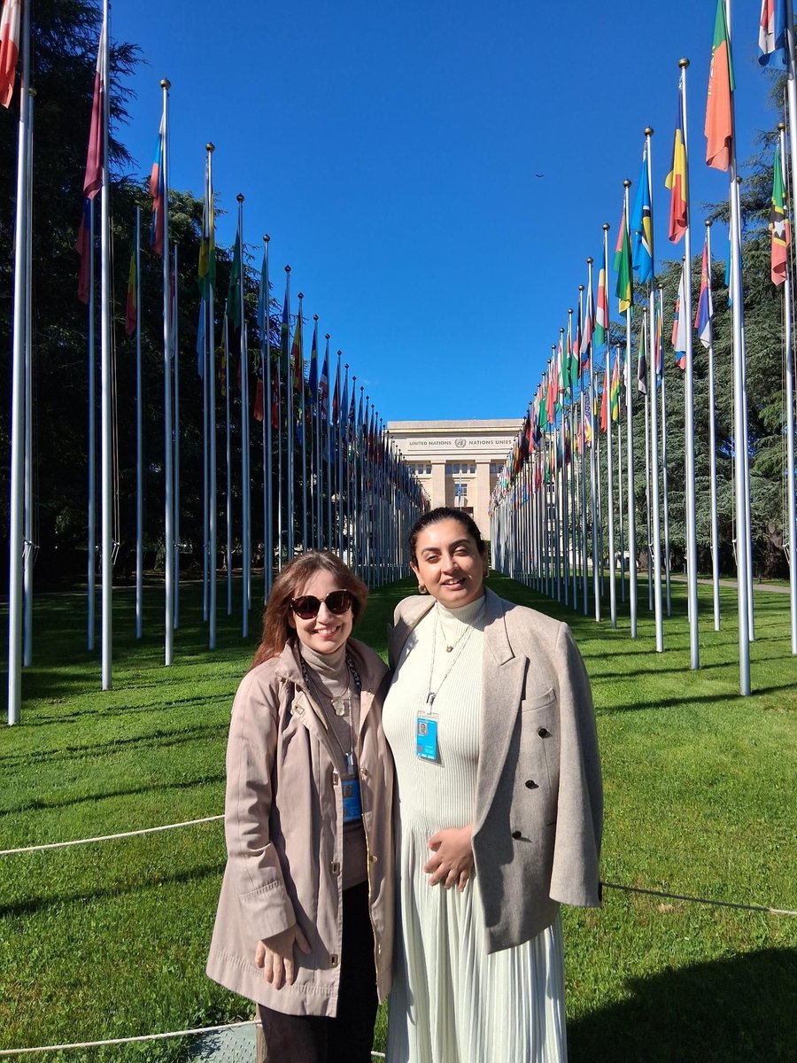 EveryWoman_Org's tweet photo. Every Woman is in Geneva for #UPR52. #CSOs play an essential role by providing a full picture of what's happening on the ground, and making key recommendations for change. 

Learn more about our new UPR initiative: https://t.co/hNSfkr0ccA 

#UPR52 #EndVAWG #ForAllWomenAndGirl https://t.co/U4E2Zyr4I3