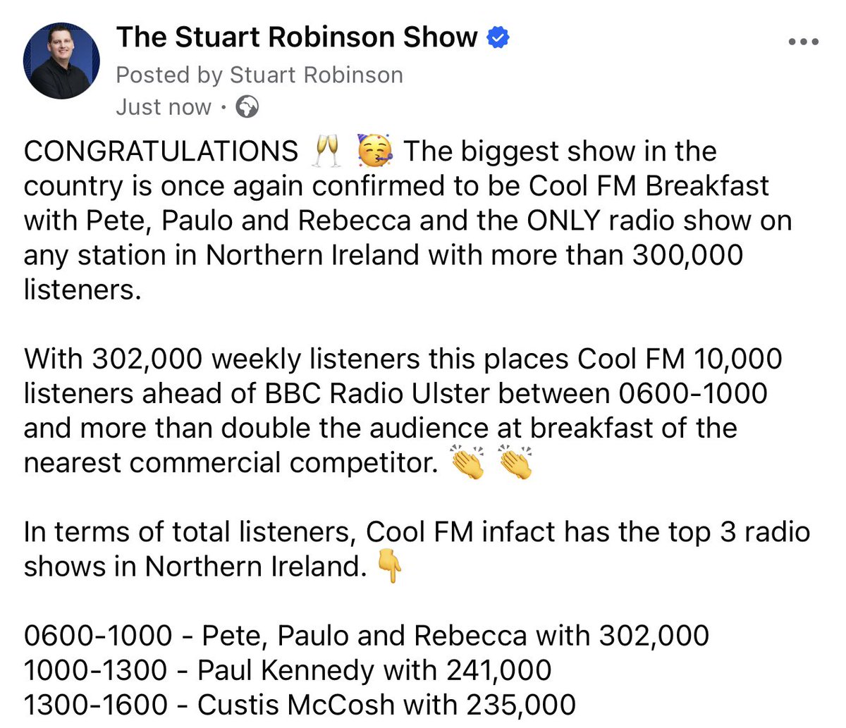 Stuart Robinson tweet media