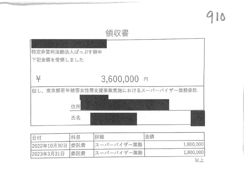 himasoraakane's tweet photo. 3年住民訴訟で戦ったらやっと出たぱっぷすの領主嘘y
「アドバイザー料」
224万円、75万円、360万円
合計約660万円の領収書がこの3枚です

これで公金660万はらわれるの！？！？！？！？
このペラ１で！？！？！？何者！？！？！？
他の公金事業してる人が見たら腰抜かすと思う
天竜人か何か？ https://t.co/Jtgm9Ak1Bn
