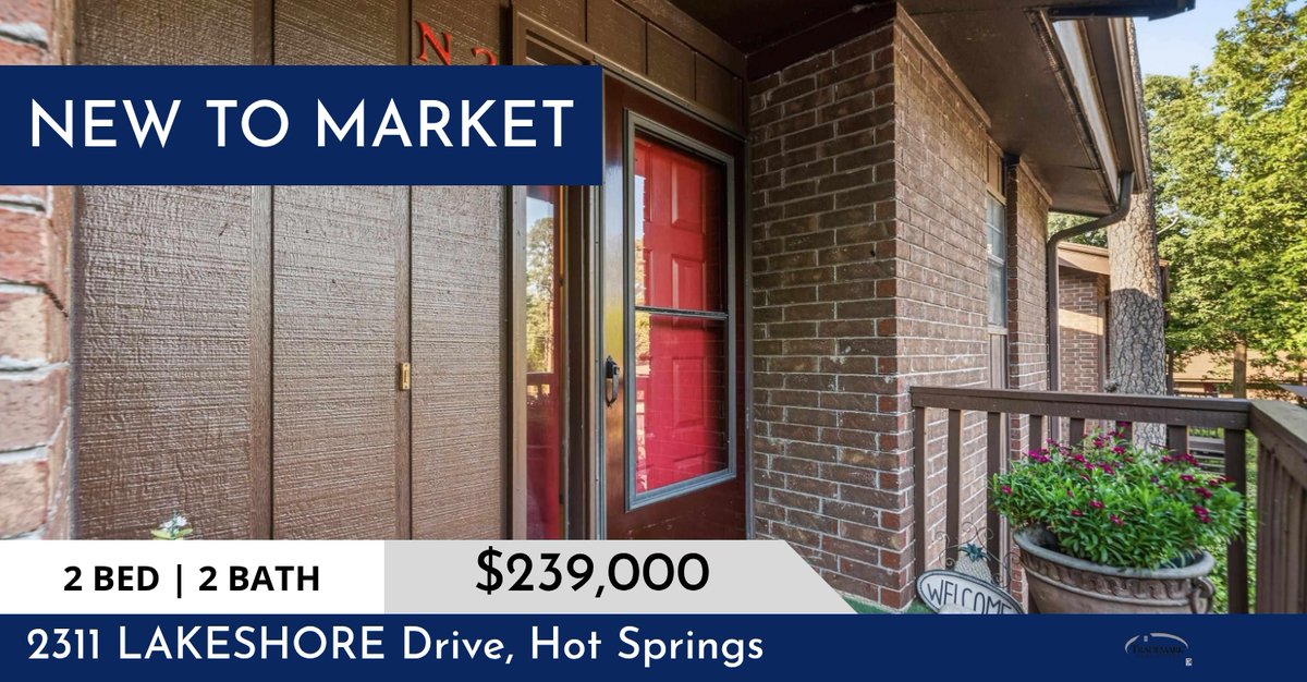 RachReal's tweet photo. 📍 New to Market 📍 Take a look at this fantastic new property that just hit the market located at 2311 Lakeshore Drive in Hot Springs. Reach out here or at (501) 538-3546 for more information

Rachel Mundy, Realtor
Trademark Real ... https://t.co/TsHfqqfj3K https://t.co/EJJsYdtzgA