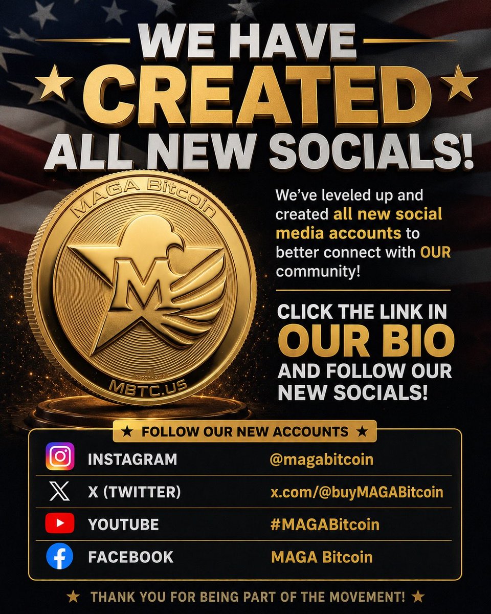 MAGA Bitcoin (@MAGABitcoinUSA) / Posts / X