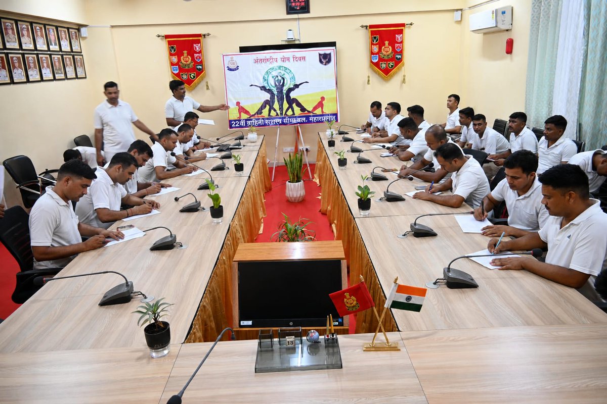 22BN SSB, MAHARAJGANJ tweet media