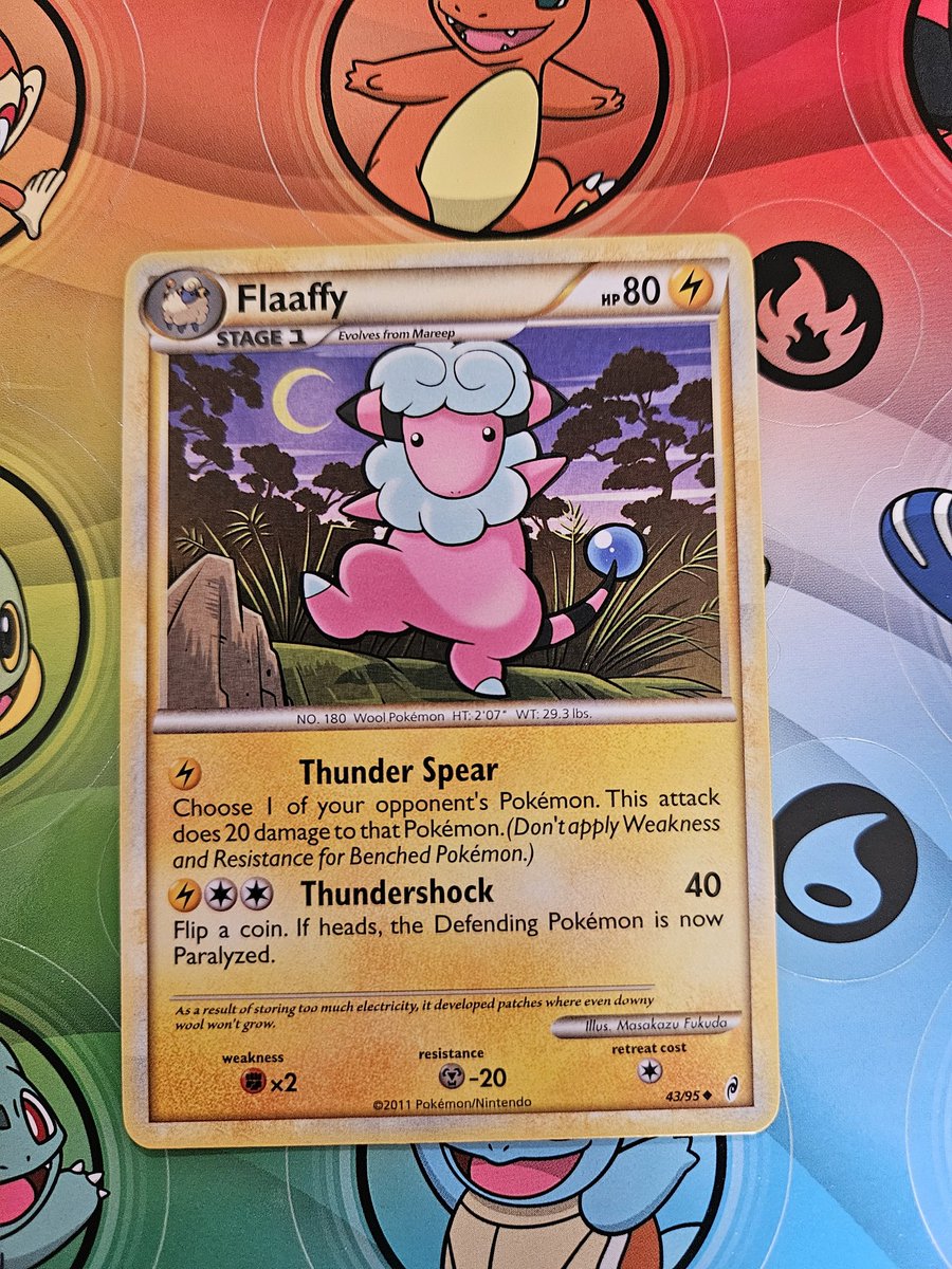 Today's card is Flaaffy