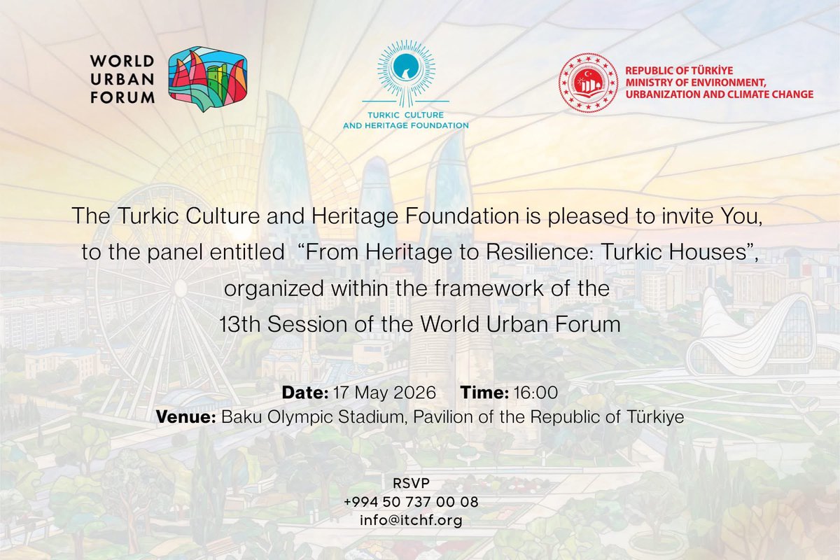 Turkic Culture & Heritage Foundation tweet media
