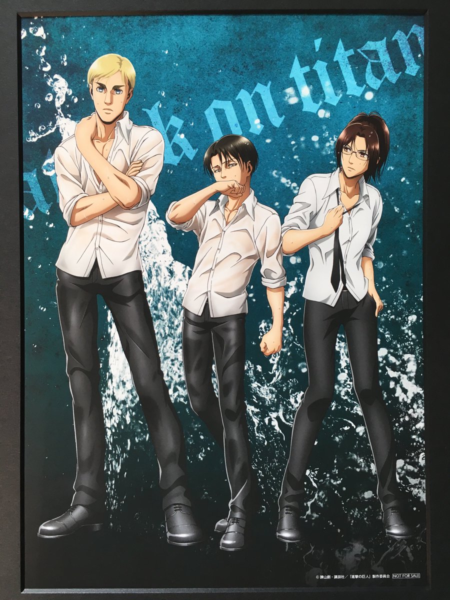 2018年ウィルキンソン×進撃、毎日炭酸水を飲み当てたイラストボードと