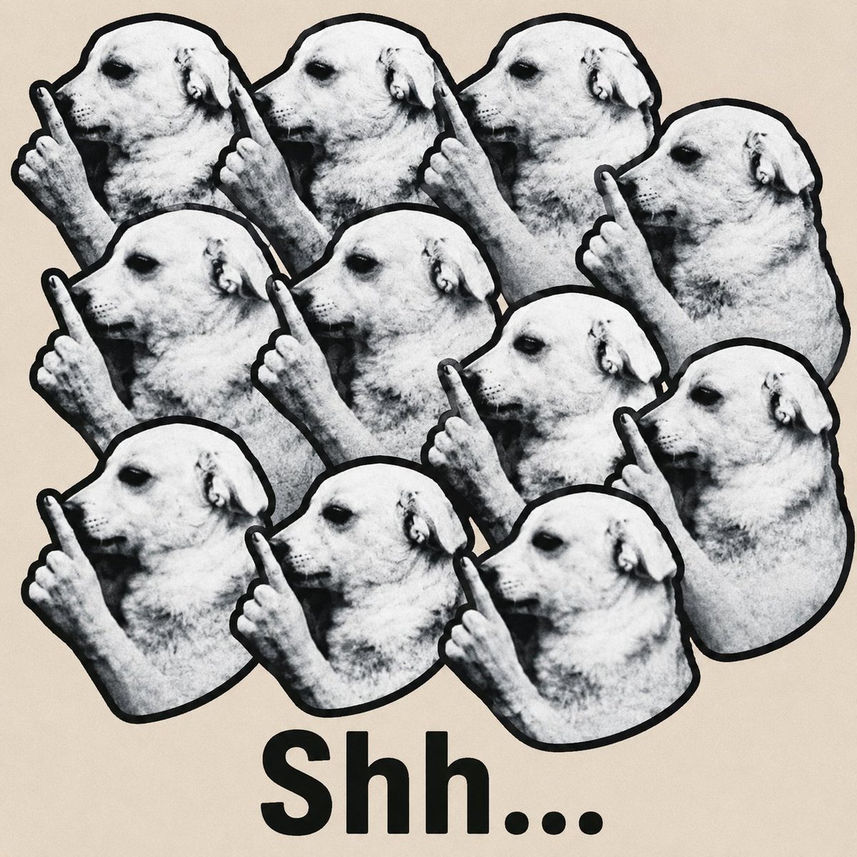 Shh Dog tweet media