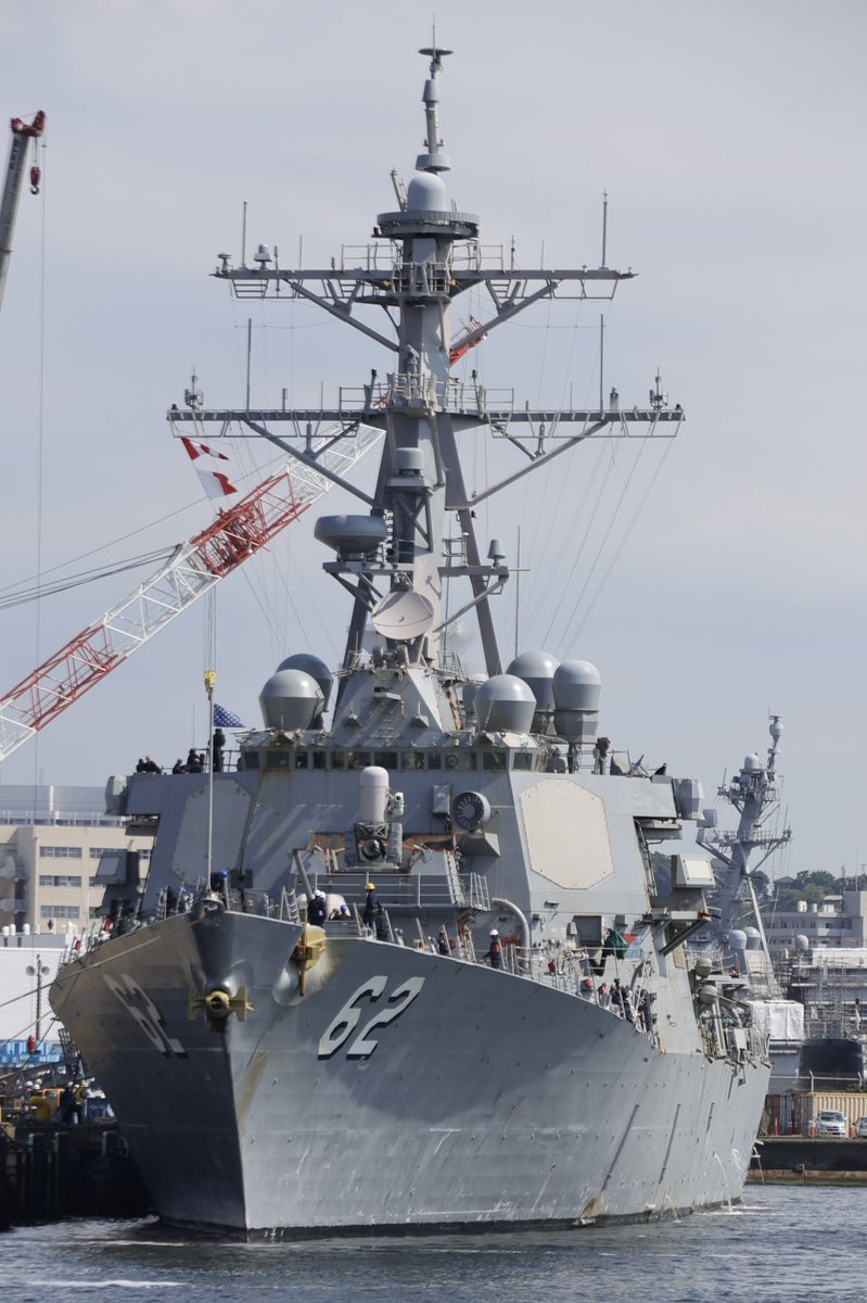 サンディエゴを母港とする 第9駆逐戦隊(DESRON-9)所属 (ちなみに横須賀
