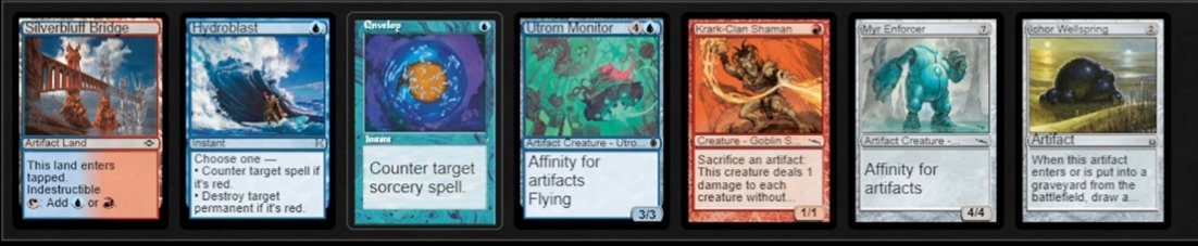 Hypergeomancer's tweet photo. Game 3 vs Mono Red Rally on the draw. Would you keep this hand?

I ran the numbers and the answer surprised me.
Math-based breakdown here:

 https://t.co/0IBNcDD8JQ https://t.co/nzds7hxNLA