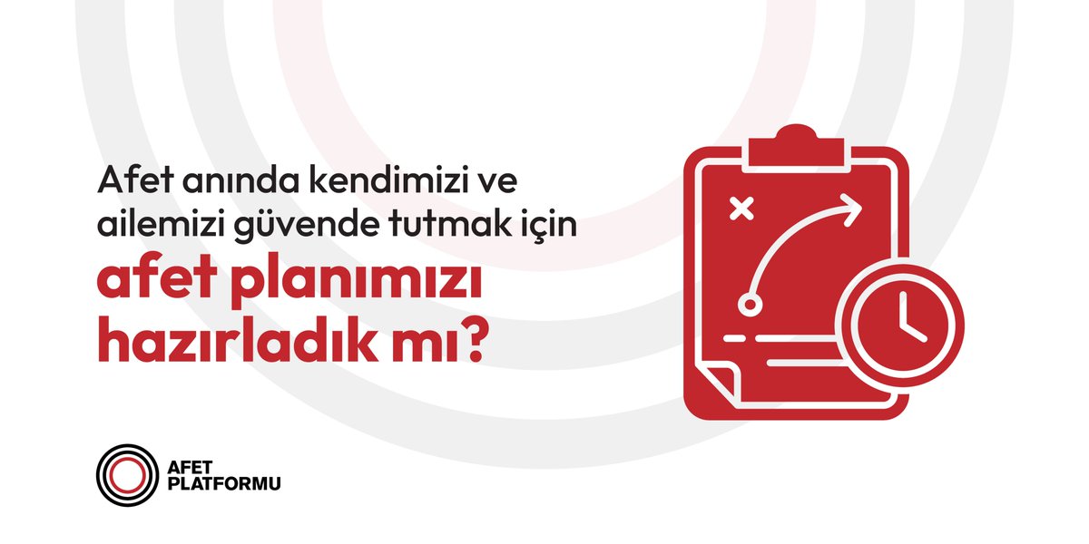 Afet Platformu tweet media