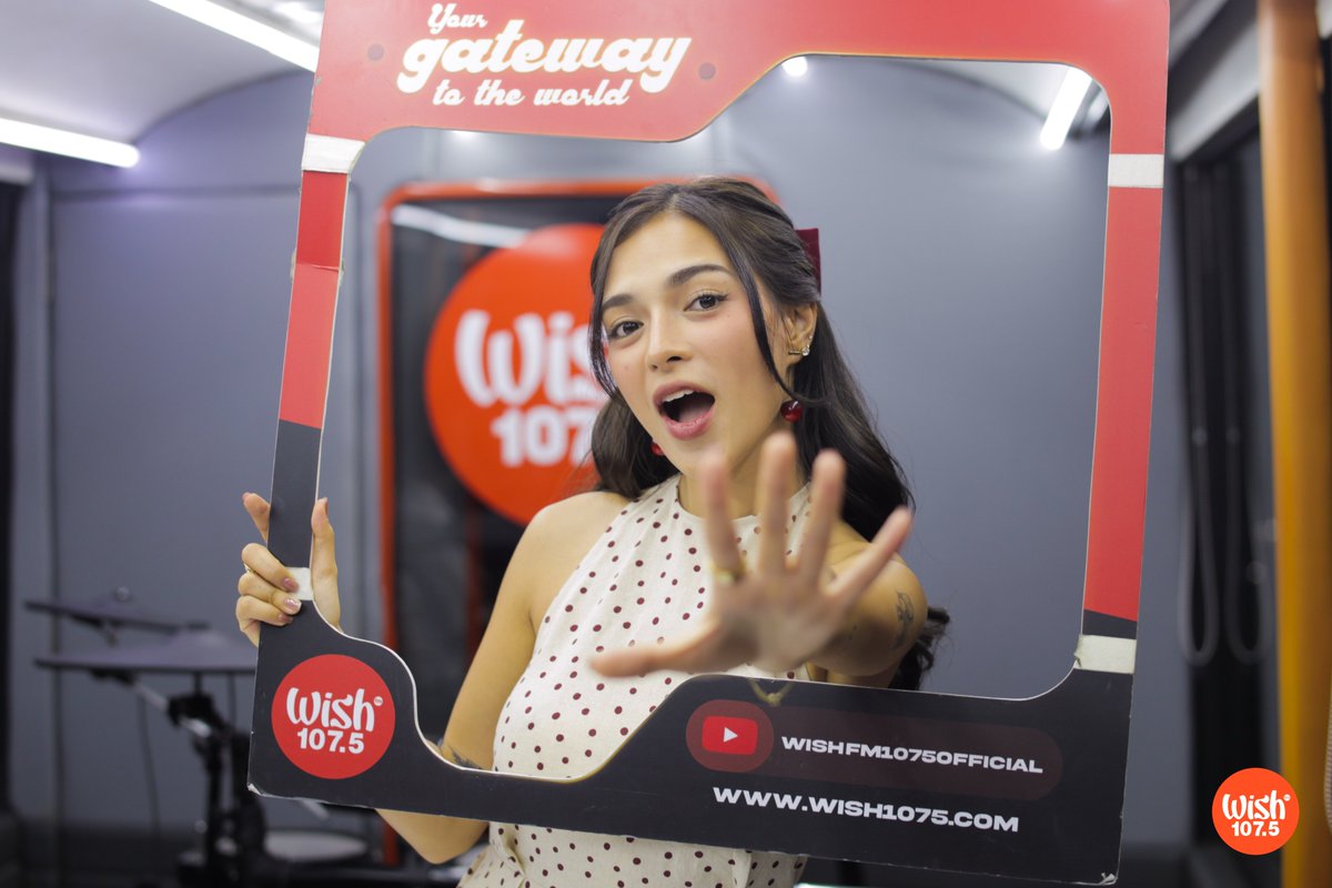 wish1075's tweet photo. PBB Celebrity Collab Edition champ @mikslmnc returned on board the Wish Bus and sang her songs, "Sino Nga Ba Siya" and "Kasalanan."

She also shared her unreleased track, "Saan Tayo Next?". https://t.co/SKsZcCcW8m