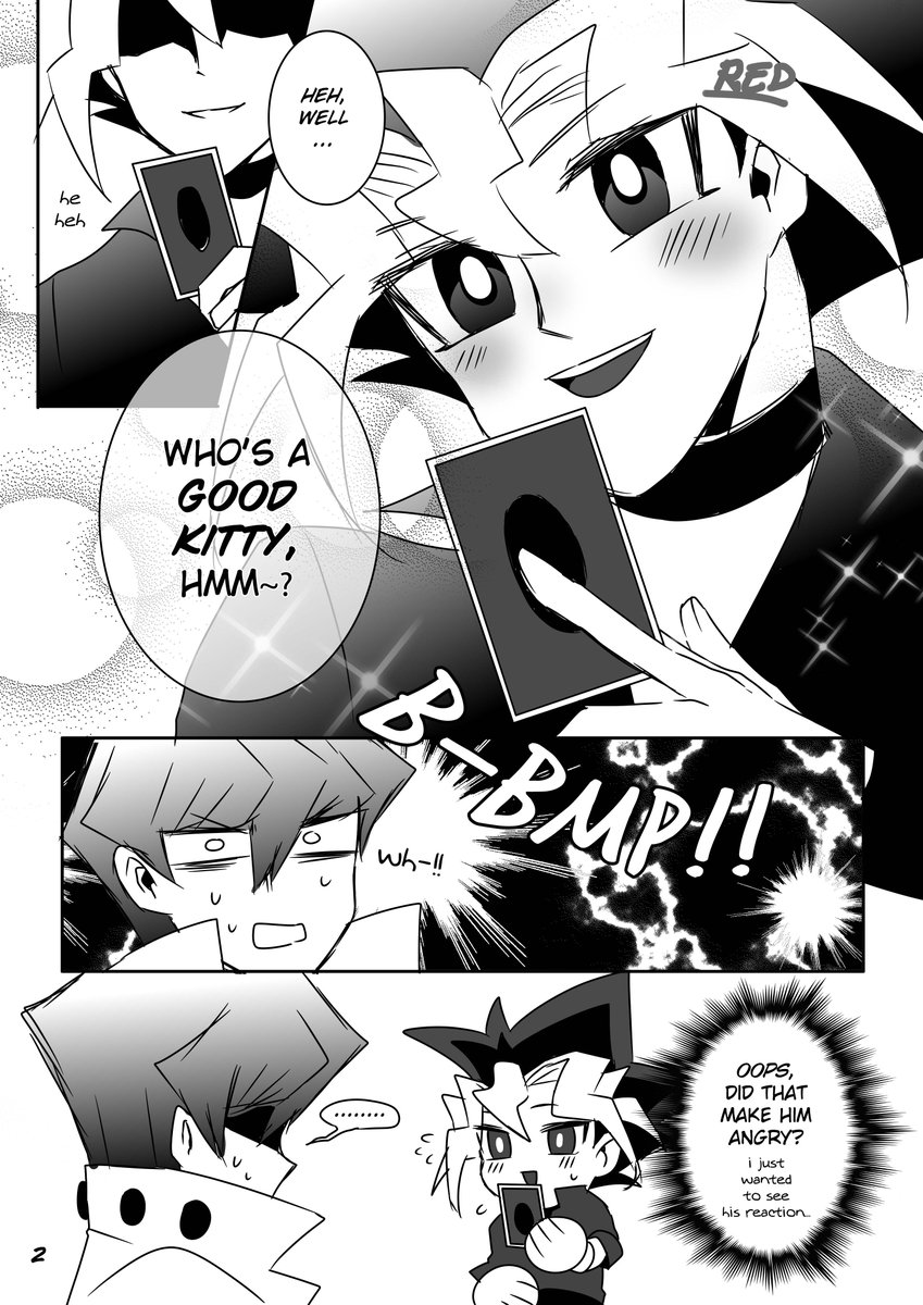 CelesMochi's tweet photo. who is a Good Kitty...? 👀

old art, but i still love this kind of Rivalshipping <3 https://t.co/lexnKMruxh