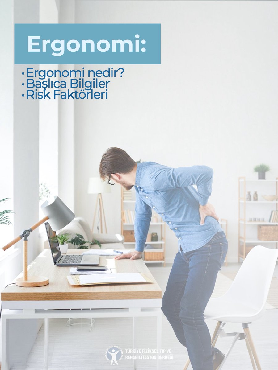 tftrdernegi's tweet photo. Ofiste ya da sahada çalışırken ergonomi şart! Yanlış duruş ve tekrarlayan hareketler; bel, boyun ve omuz ağrılarına yol açabilir. Yük taşırken belden değil dizden eğilin, güçlü bacak kaslarını kullanın. Sağlığınız için küçük değişiklikler büyük fark yaratır.#Ergonomi #FTR #TFTRD https://t.co/obawF29s6Y
