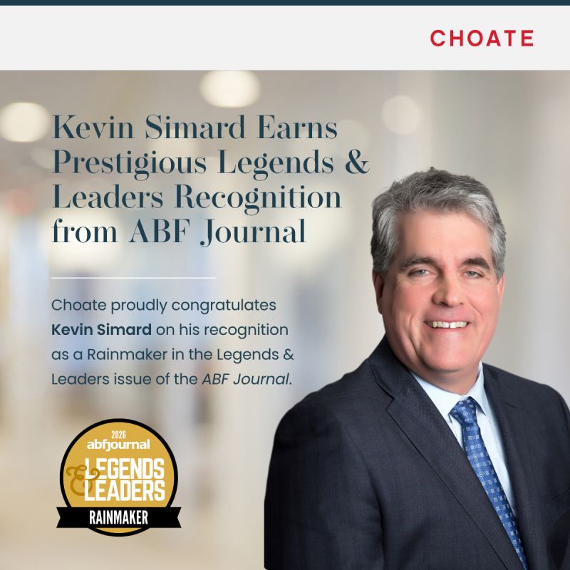 Choate LLP tweet media